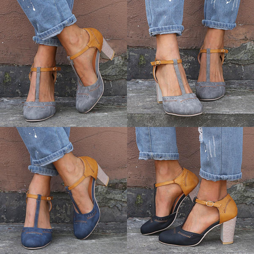 Stilvolle Vintage Damen High Heels