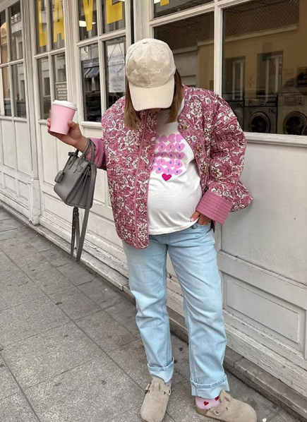 Damen Gemütliche Isolierte Jacke für Herbst und Winter