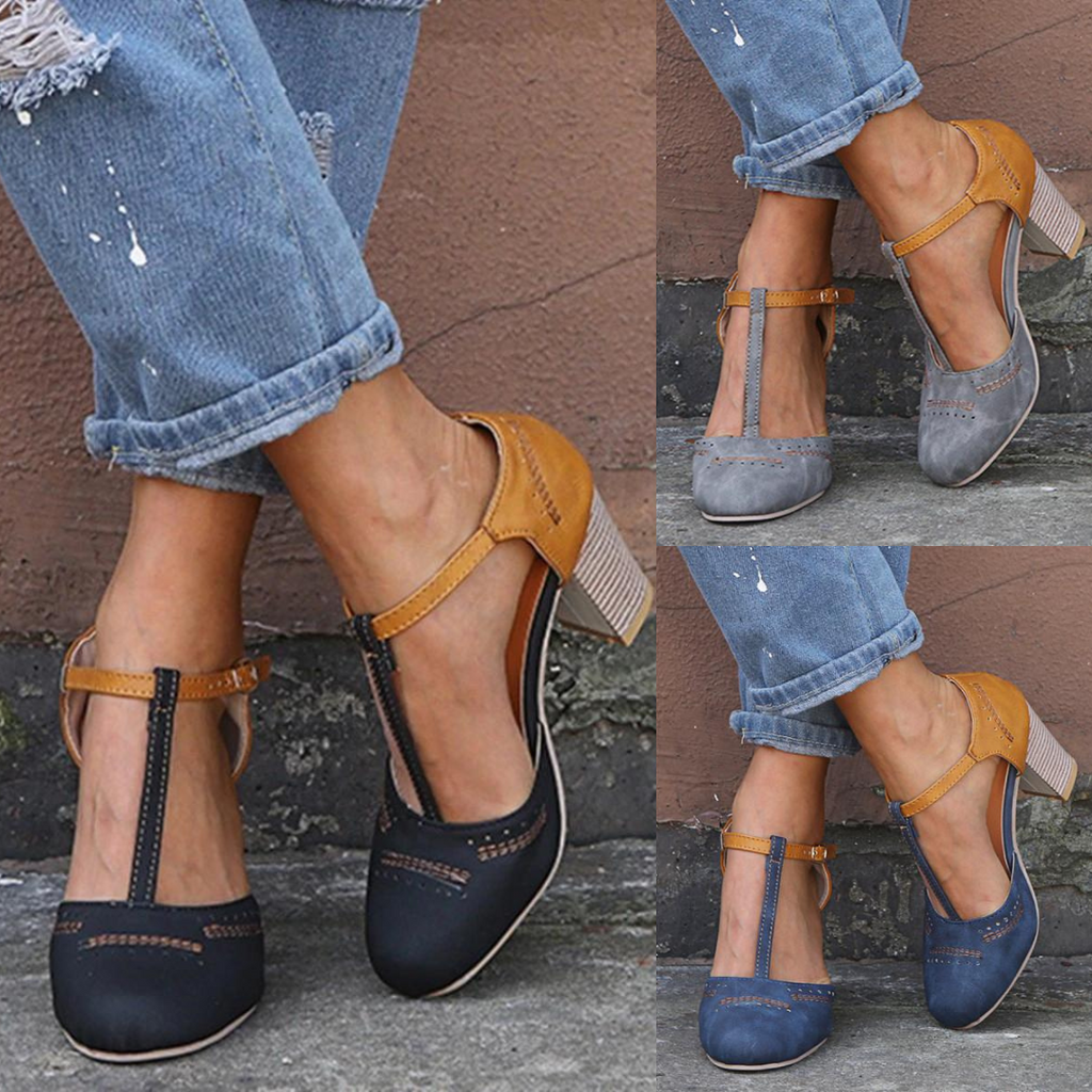 Stilvolle Vintage Damen High Heels