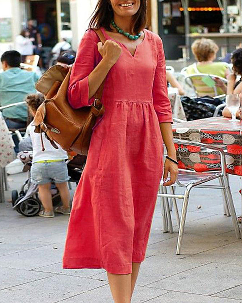 Elegantes Tunika-Kleid