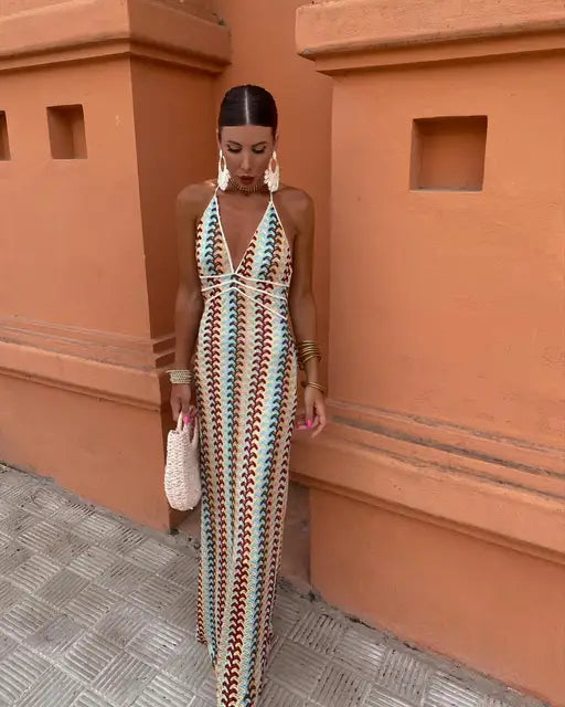 Stilvoller Damen-Strandponcho