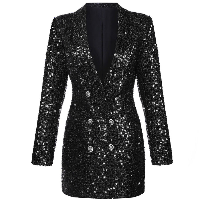 Paulina - Funkelndes Blazer-Kleid