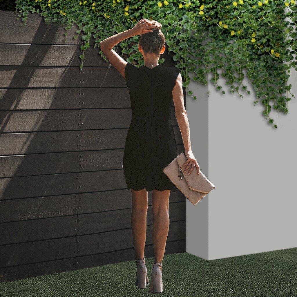 Elegantes Spitzenkleid für besondere Anlässe