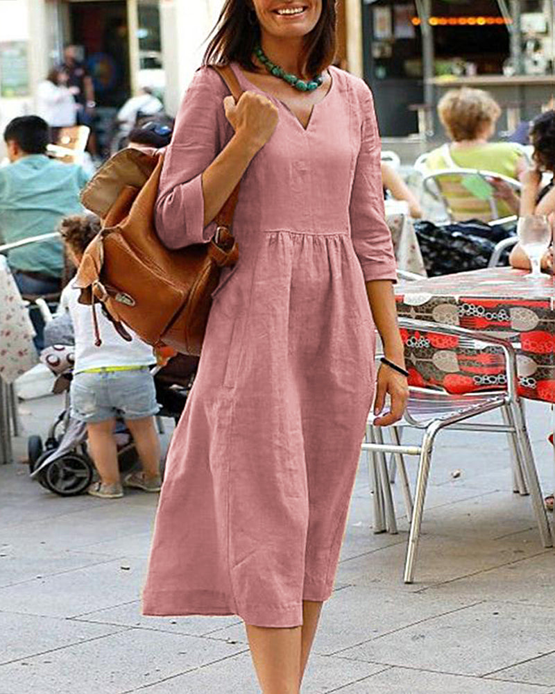 Elegantes Tunika-Kleid