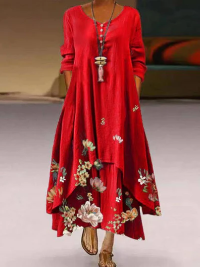 Stilvolles Maxikleid für einen lässigen Sommer-Look