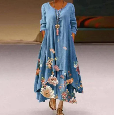 Stilvolles Maxikleid für einen lässigen Sommer-Look