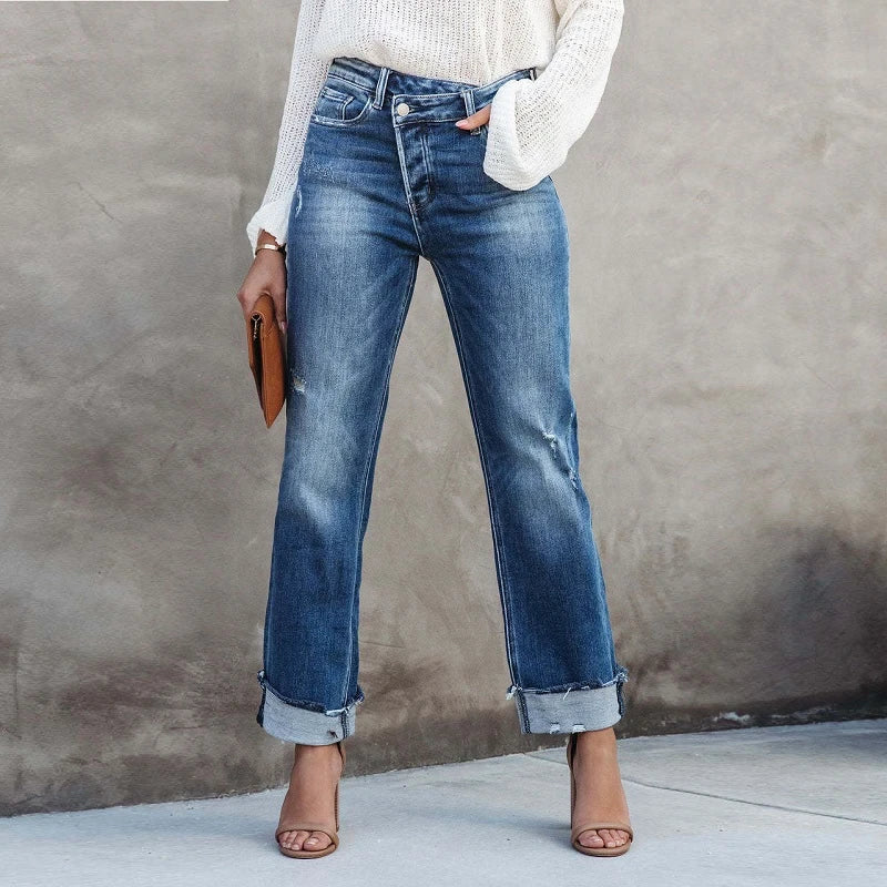Modische Damen-Denim-Kollektion