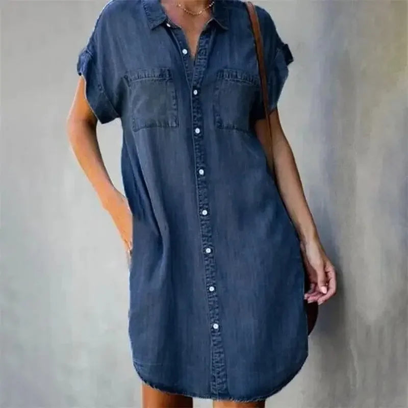 Sommerbrise Kollektion: Dagen Denimkleid
