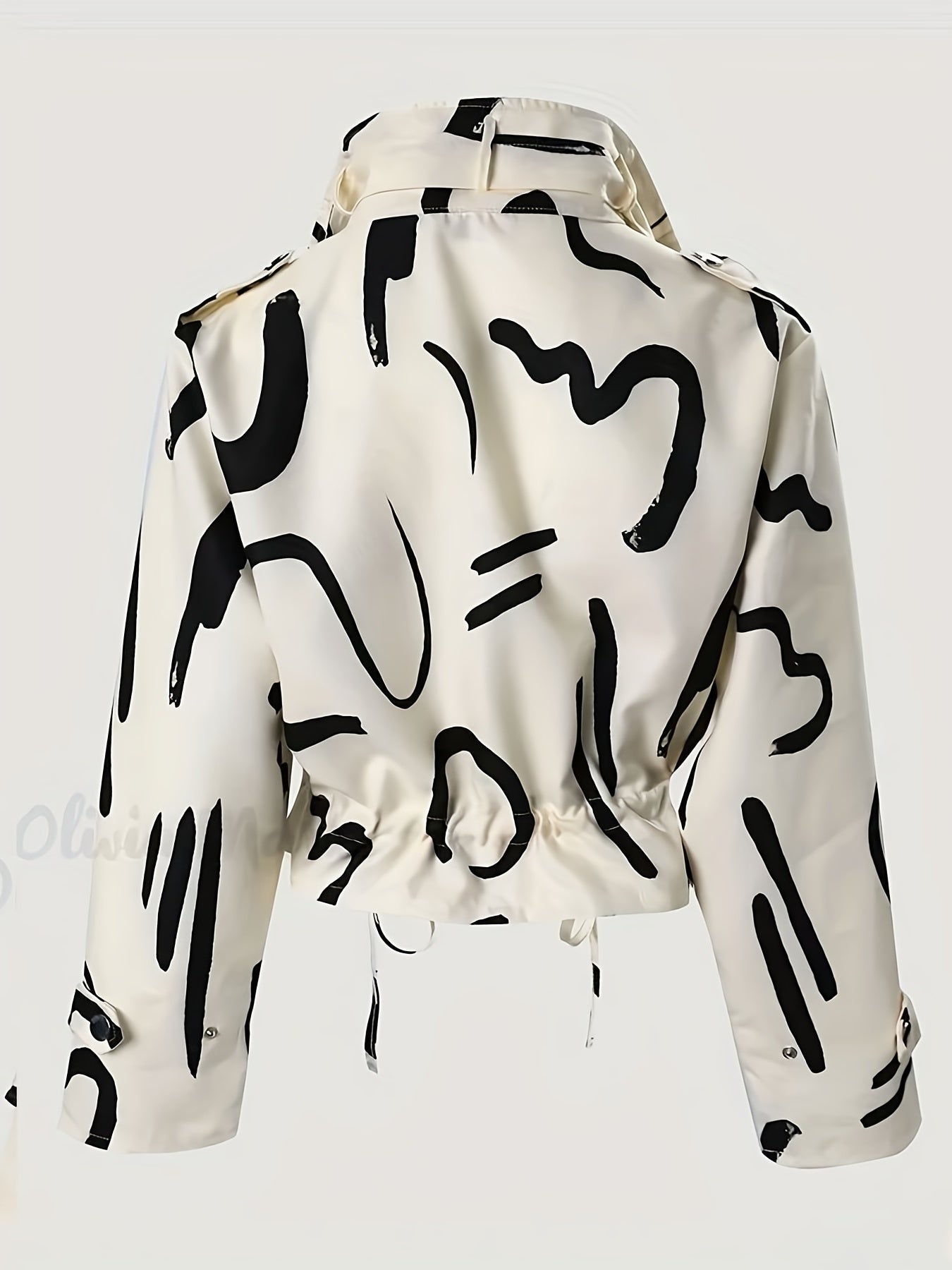 Elegante Damenjacke mit Stehkragen